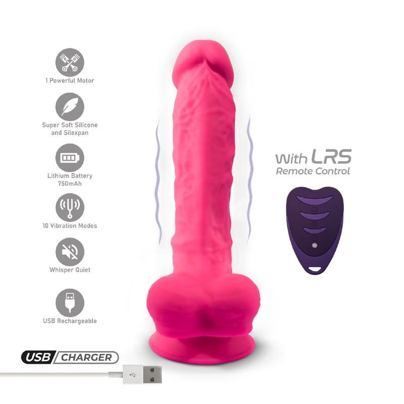 Dildo Dual Density con vibración Mod 1 - 8 - Imagen 5