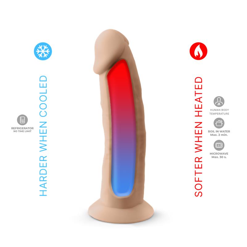 Dildo Dual Density Mod. 2 - 7.5 Natural - Imagen 6