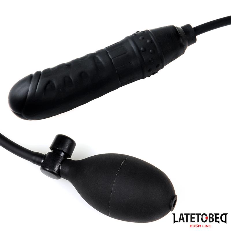 Dildo Inflable con Bomba Manual - Imagen 3