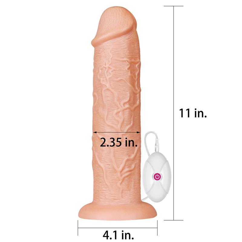 Dildo King 11 con Vibración Natural - Imagen 3