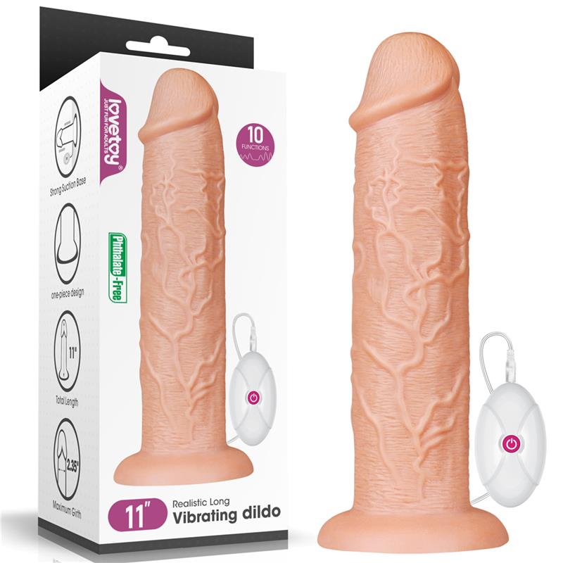 Dildo King 11 con Vibración Natural - Imagen 4