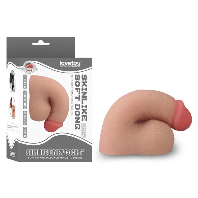 Dildo Limpy 100% Flexible 5 Natural - Imagen 7