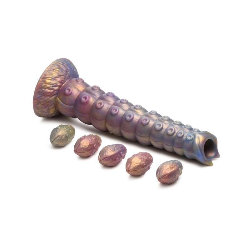 Dildo Ovoposito con 5 huevos Deep Invader Tentacle - Imagen 7