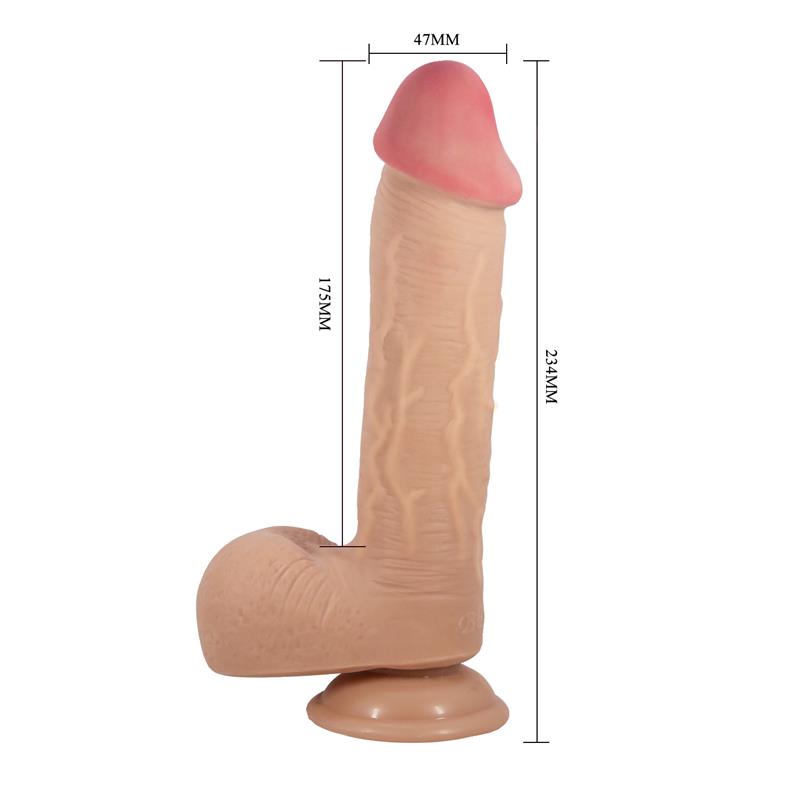 Dildo Realista con con Piel Retractil 9.2 - Imagen 7