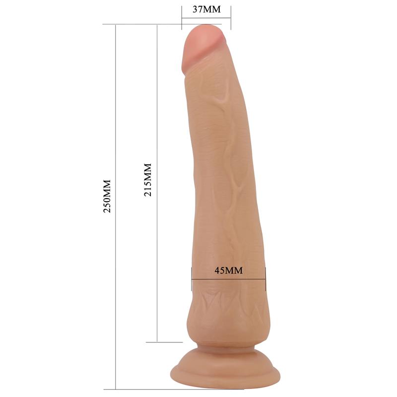 Dildo Realista con Piel Deslizante Retractil 25 cm - Imagen 5