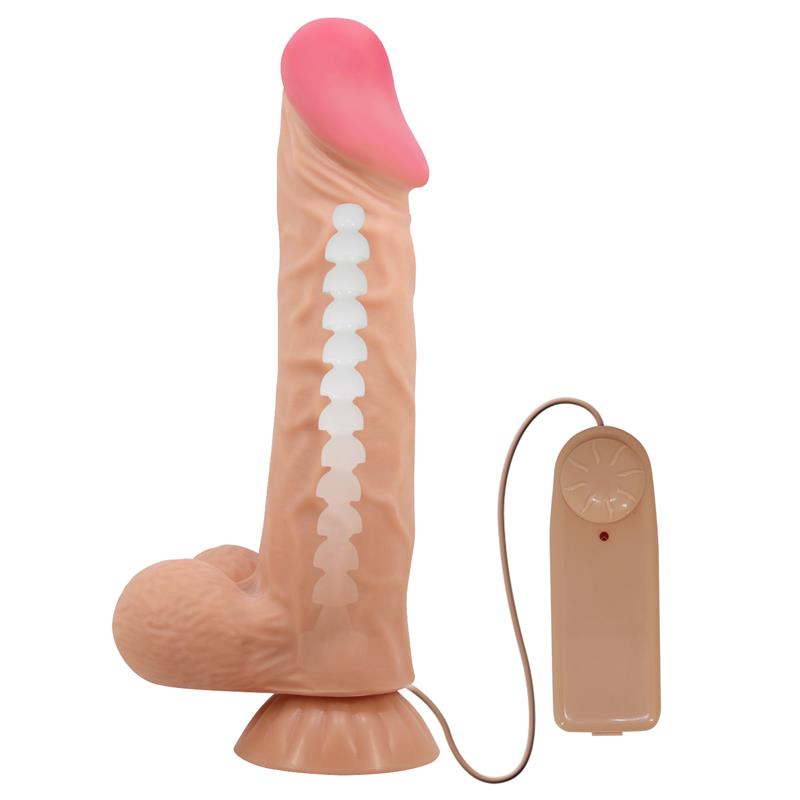 Dildo Realista Doble Densidad Piel Deslizante Retractil 24 cm - Imagen 7