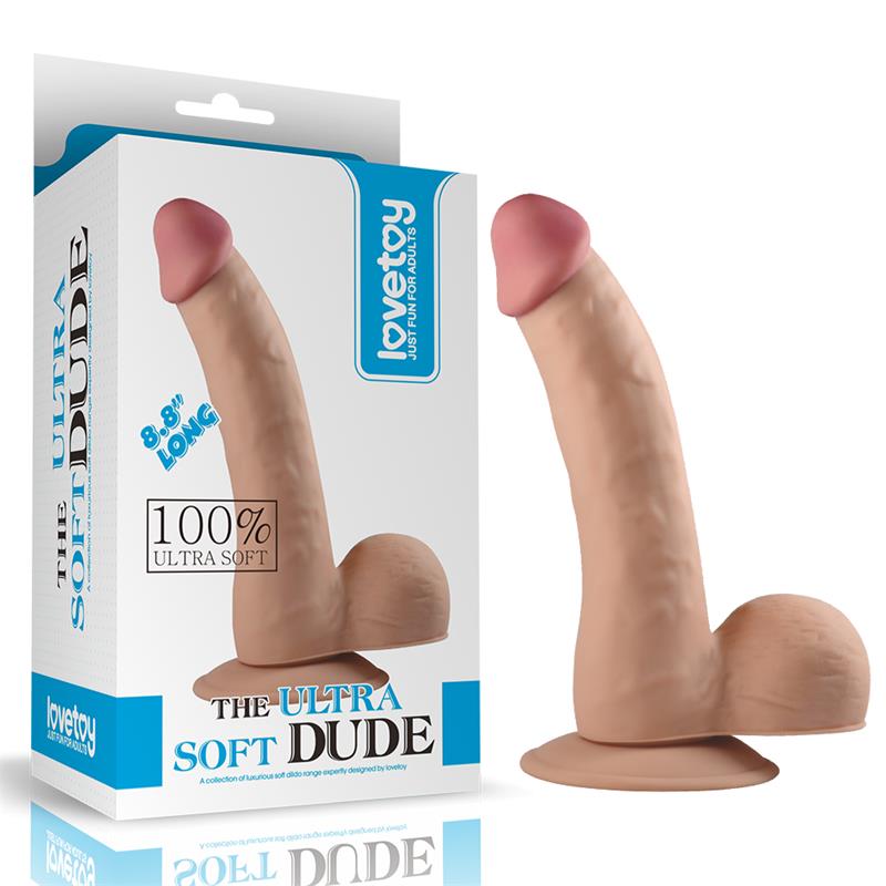 Dildo The Ultra Soft Dude 8.8 Natural - Imagen 3