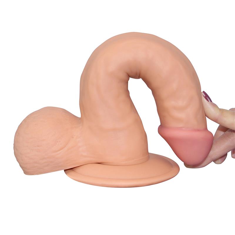 Dildo The Ultra Soft Dude 8.8 Natural - Imagen 5