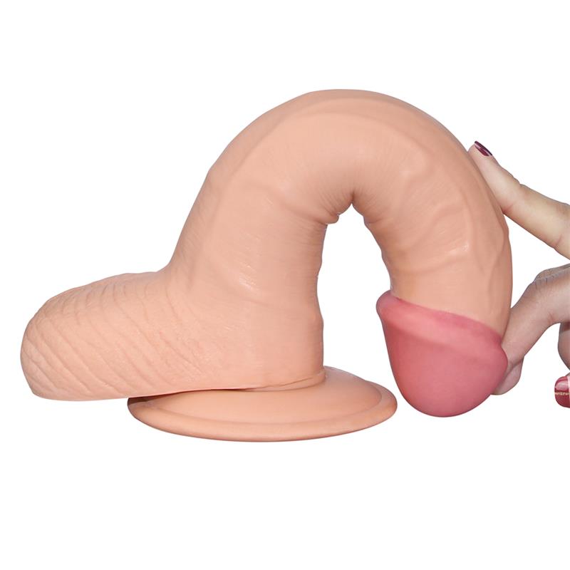 Dildo The Ultra Soft Dude 8.8 Natural - Imagen 5