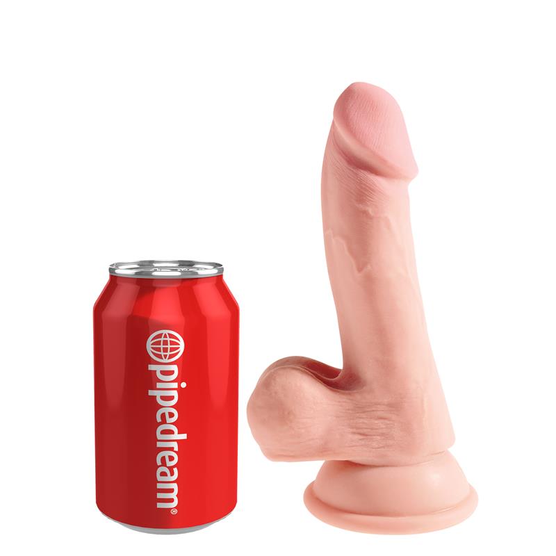 Dildo Triple Densidad con Testículos 6.5 - Imagen 5