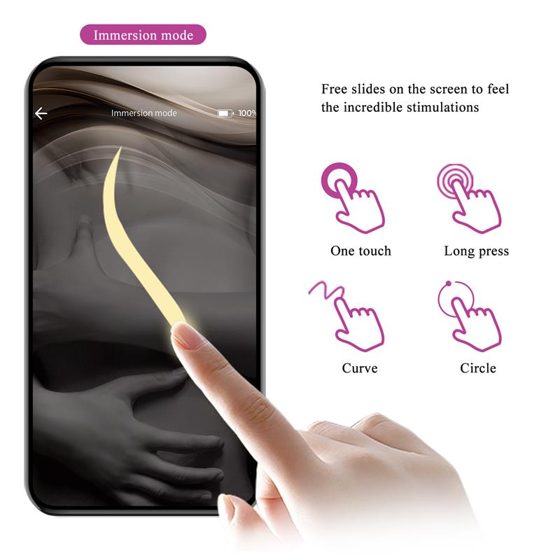 Doreen Huevo Vibrador con Electro Shock y App - Imagen 8