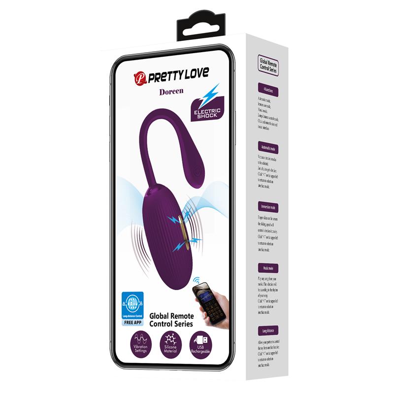 Doreen Huevo Vibrador con Electro Shock y App - Imagen 14