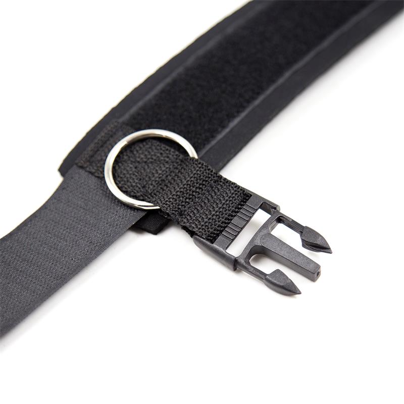 Esposas de Neopreno con Velcro Negro - Imagen 3