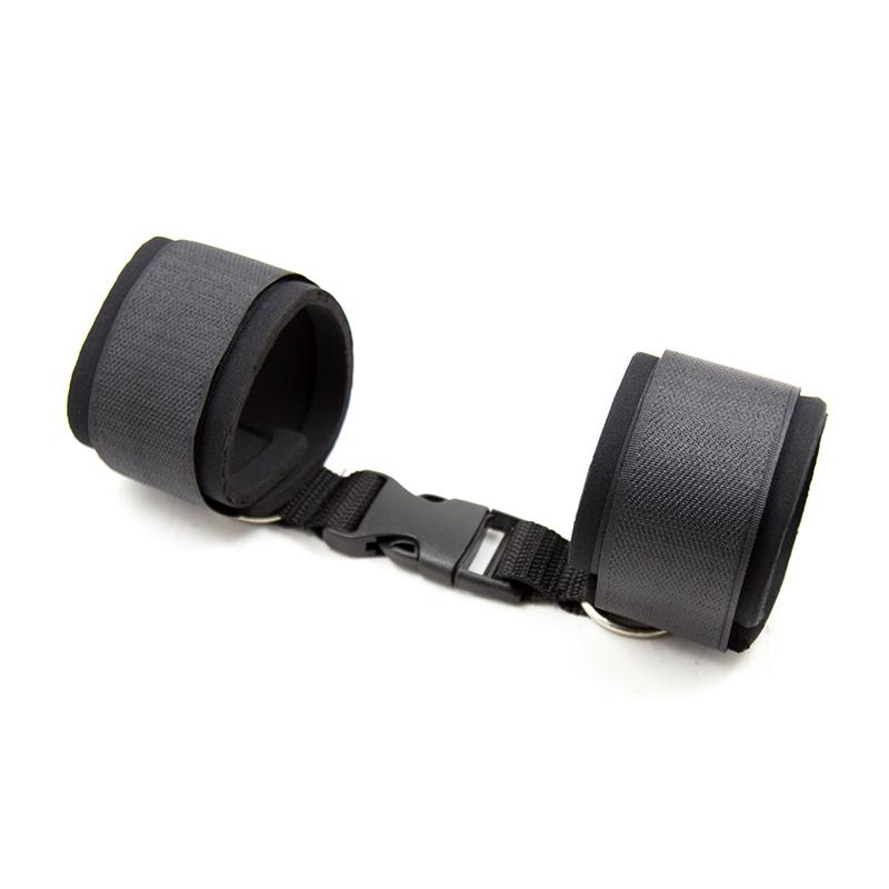 Esposas de Neopreno con Velcro Negro - Imagen 6