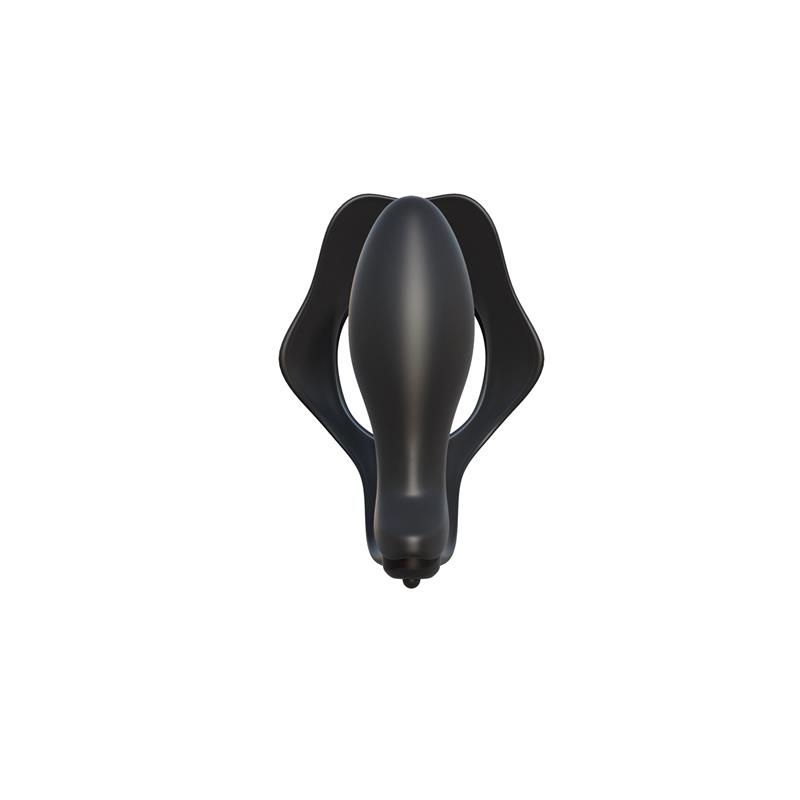 Fantasy C-Ringz Anillo con Plug Anal Pesado Color Negro - Imagen 4