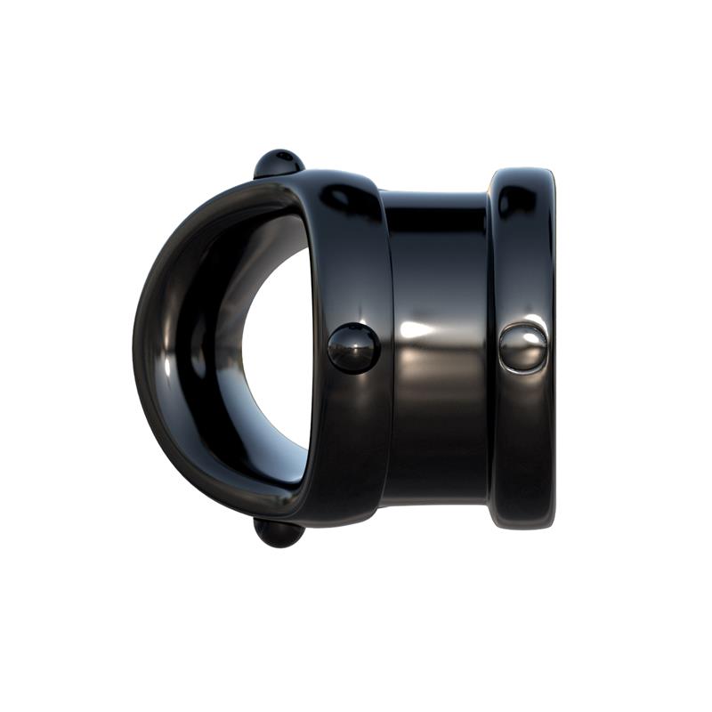 Fantasy C-Ringz Anillo Pesado Cock Pipe Negro - Imagen 7