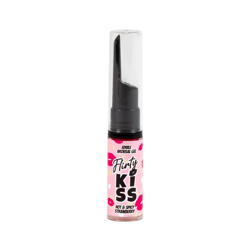Flirty Kiss Geles para Sexo Oral Fresa y Menta 2x8gr - Imagen 3