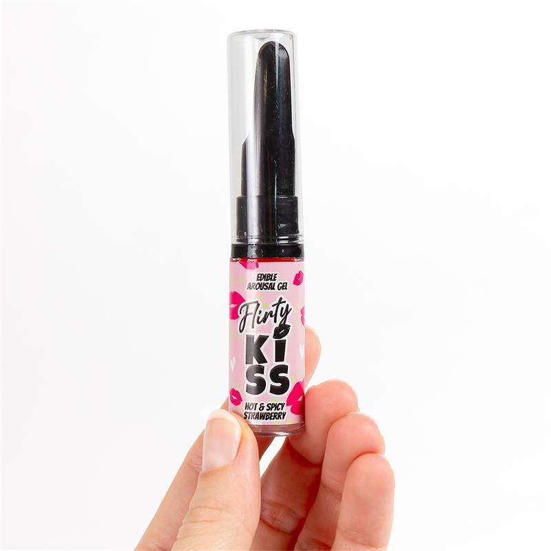 Flirty Kiss Geles para Sexo Oral Fresa y Menta 2x8gr - Imagen 5