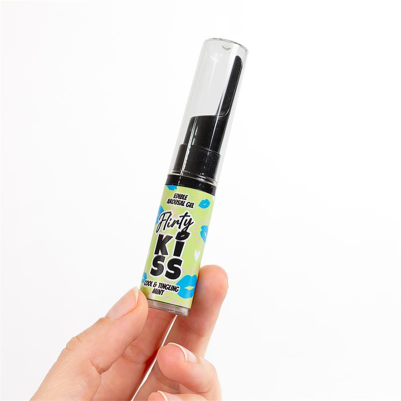 Flirty Kiss Geles para Sexo Oral Fresa y Menta 2x8gr - Imagen 6