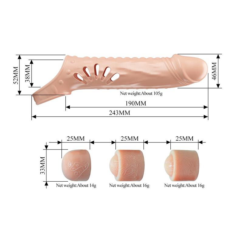Funda para el Pene con Extensores - Imagen 8