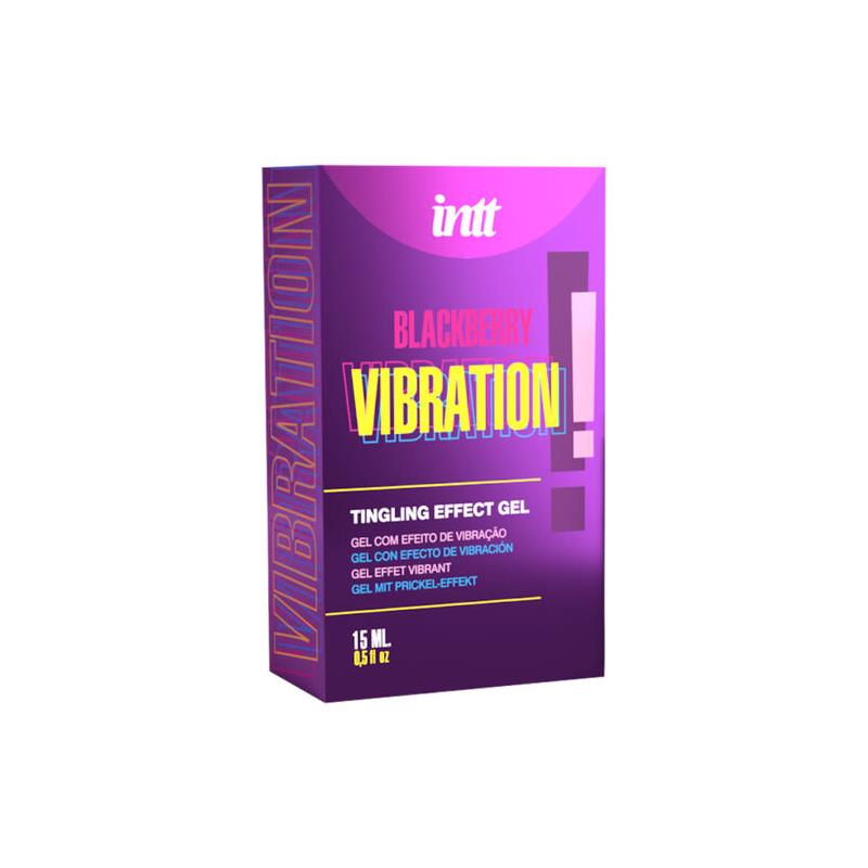 Gel Vibrador Líquido Sabor Mora 15 ml - Imagen 3