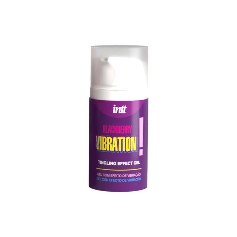 Gel Vibrador Líquido Sabor Mora 15 ml - Imagen 4