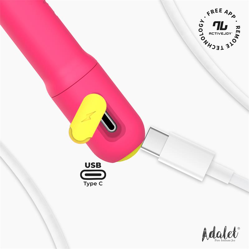 Gently Estimulador Punto G con APP Rosa - Imagen 5