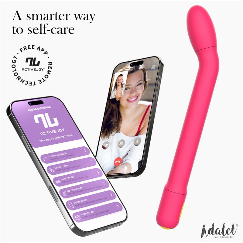 Gently Estimulador Punto G con APP Rosa - Imagen 9
