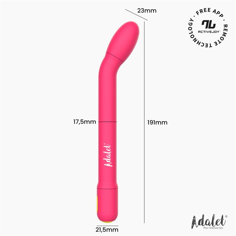 Gently Estimulador Punto G con APP Rosa - Imagen 10