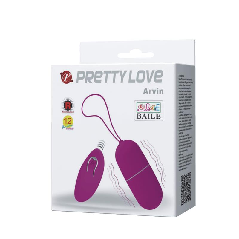 Huevo Vibrador Arvin Color Púrpura - Imagen 3