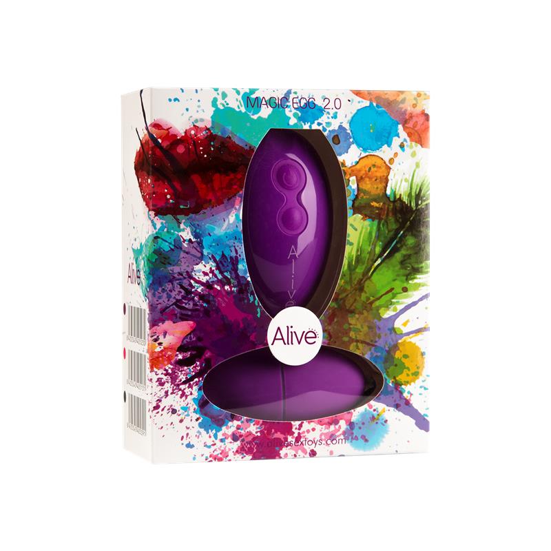 Huevo Vibrador Magic egg 3.0 Purpura - Imagen 3
