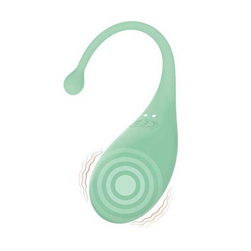 Huevo Vibrador Palpitation Mint con APP - Imagen 4