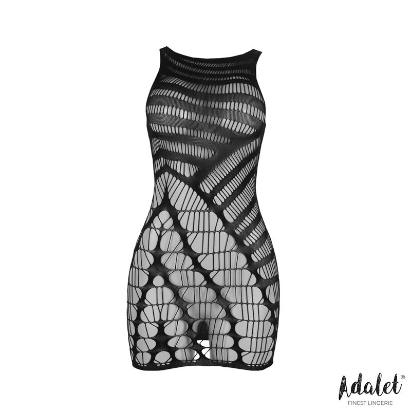 Ilona Bodystocking de Rejilla Patrón Vertical - Imagen 4