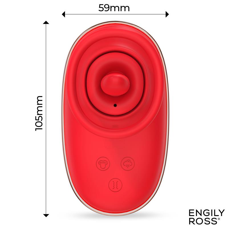 Lizer Estimulador con Lengua Oscilante, Bomba de Vacío y Vibración - Imagen 3