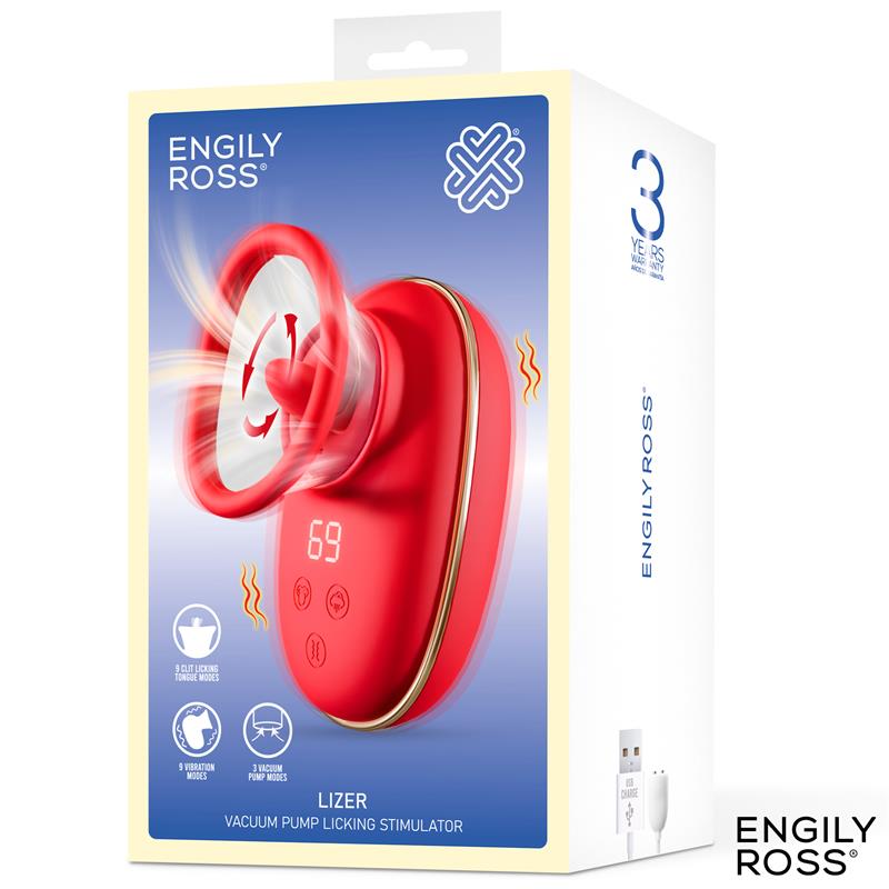 Lizer Estimulador con Lengua Oscilante, Bomba de Vacío y Vibración - Imagen 6