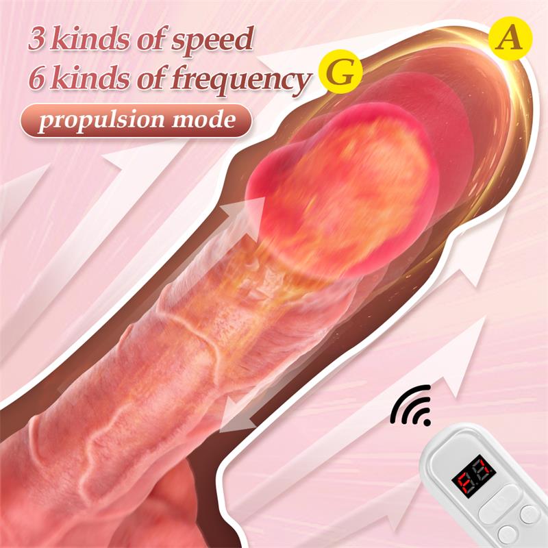 Marshall Dildo con Thrusting y Vibración 8 - Imagen 3
