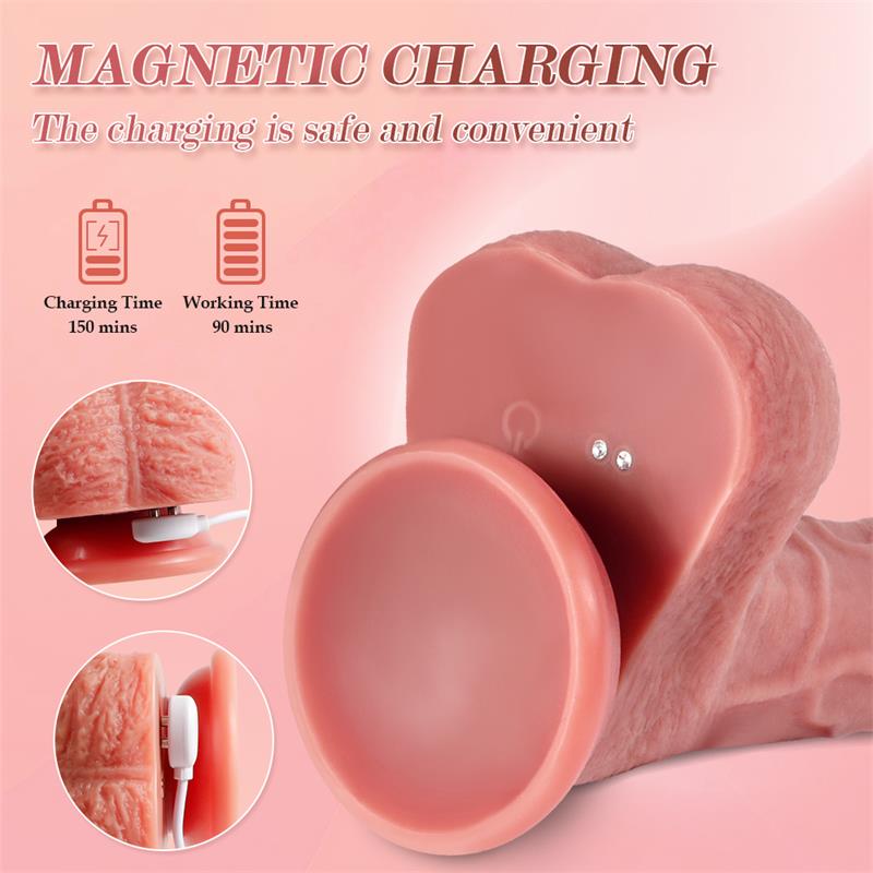 Marshall Dildo con Thrusting y Vibración 8 - Imagen 6