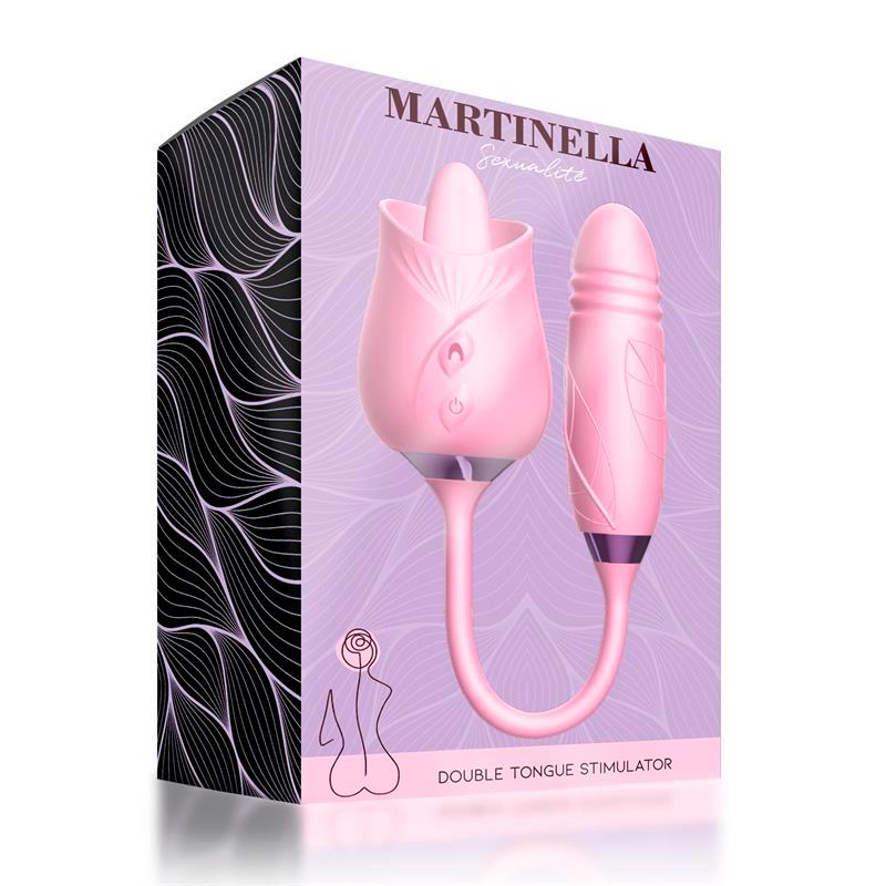 Martinella Lengua Estimuladora Clítoris y Huevo con Thrusting - Imagen 3