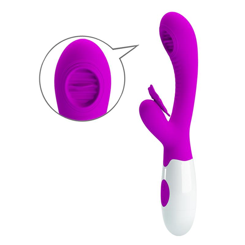 Moth Vibrador con Lengua Tickling - Imagen 3