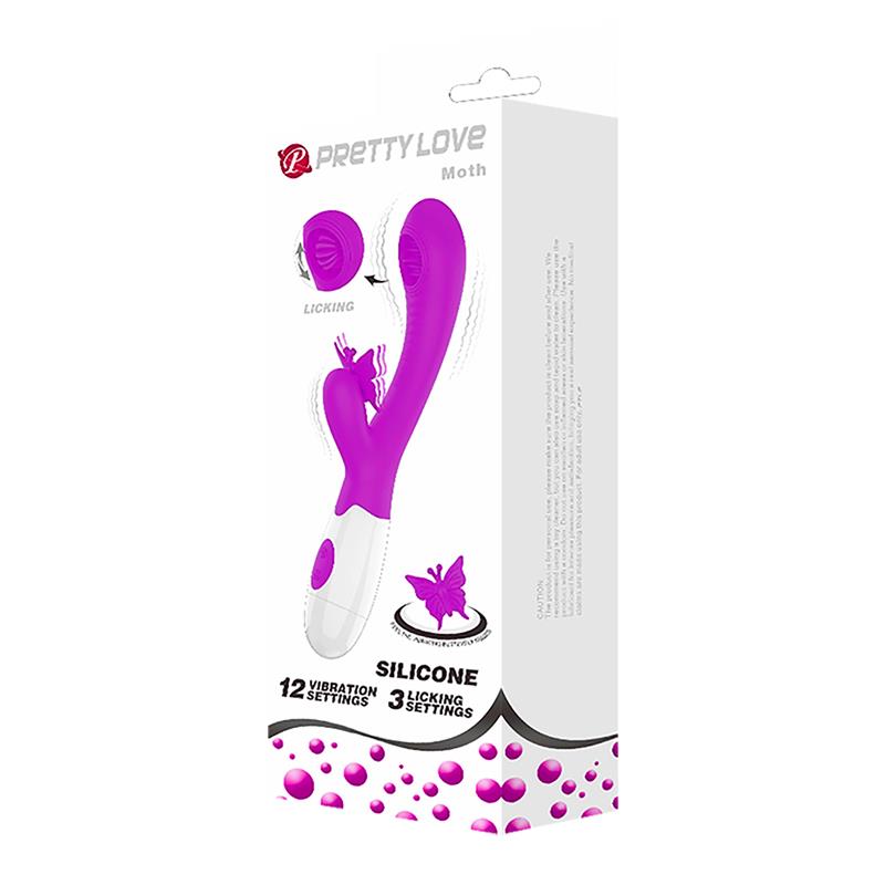 Moth Vibrador con Lengua Tickling - Imagen 5