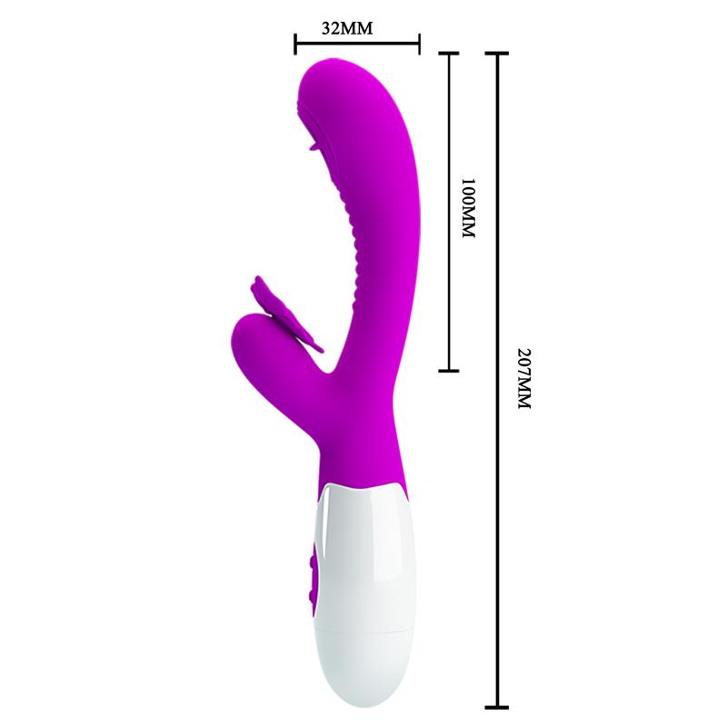Moth Vibrador con Lengua Tickling - Imagen 8