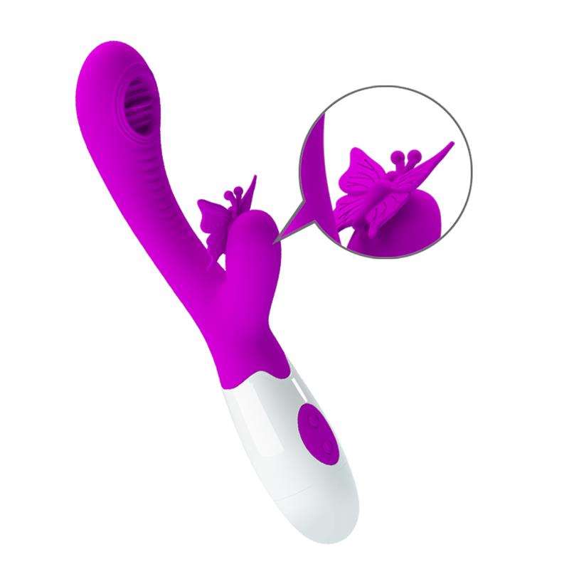 Moth Vibrador con Lengua Tickling - Imagen 11