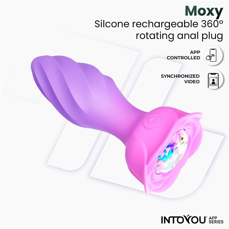 Moxy Plug Anal con Rotación 360º con App - Imagen 3