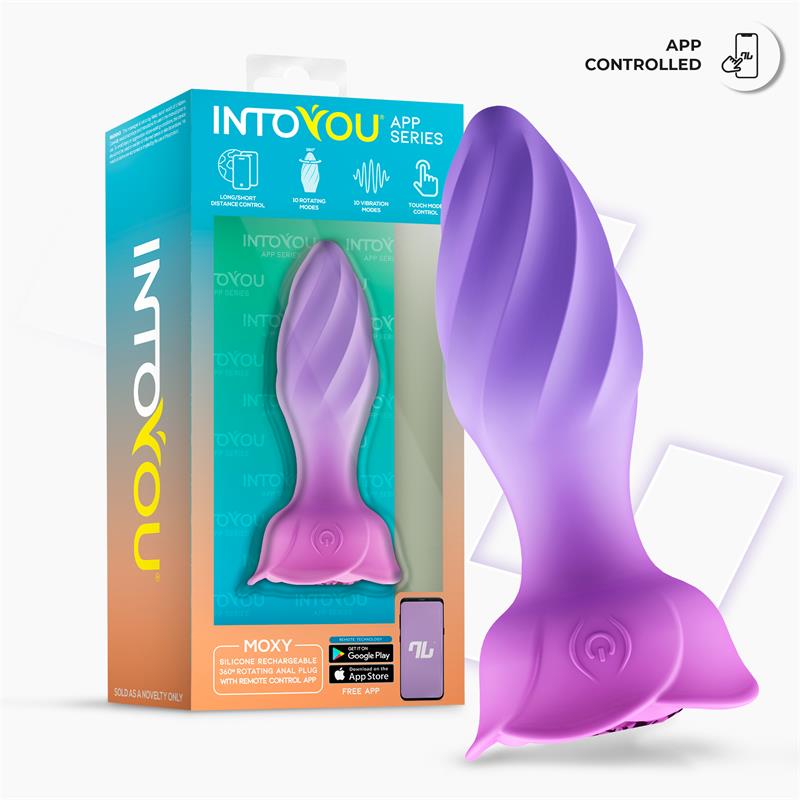 Moxy Plug Anal con Rotación 360º con App - Imagen 4