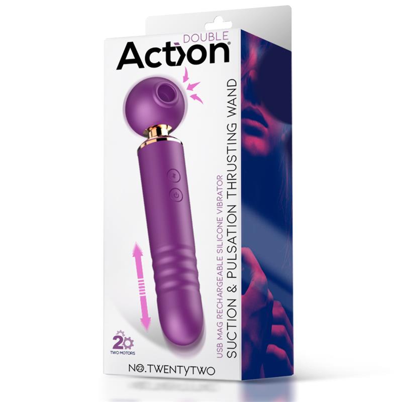 No. TwentyTwo Succionador 3 en 1 con Pulsación y Thrusting - Imagen 5