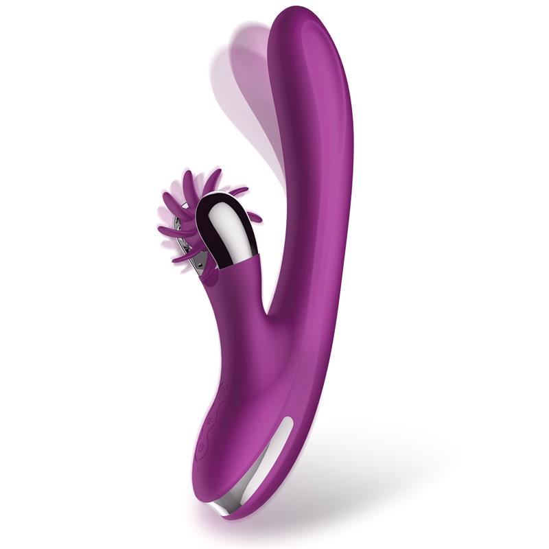 No. Two Vibrador Movimiento Finger y Rueda Estimuladora - Imagen 3