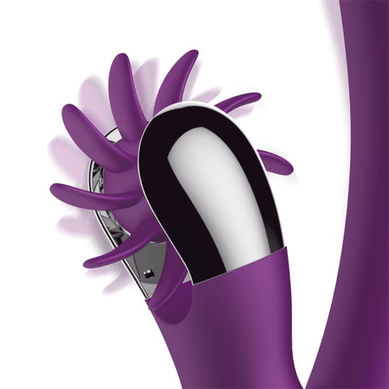 No. Two Vibrador Movimiento Finger y Rueda Estimuladora - Imagen 6