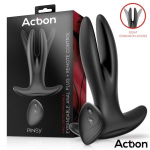 Pinsy Plug Anal Expandible con Control Remoto