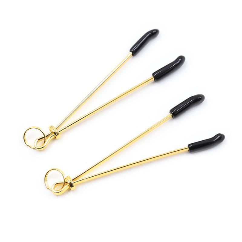 Pinzas para Pezones Metal Negro/Dorado - Imagen 4