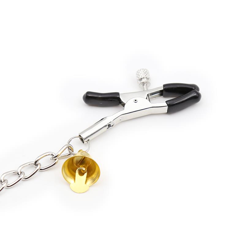 Pinzas para Pezones y Clitoris con Cadena Metal - Imagen 5